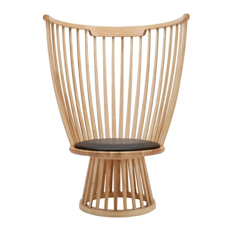 Fan Loungesessel Natural von Tom Dixon – Produktfoto