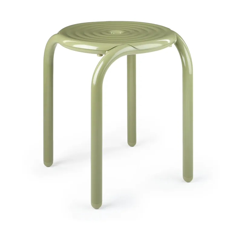 Groove Hocker 45 cm Moss by Tom Dixon – product photo