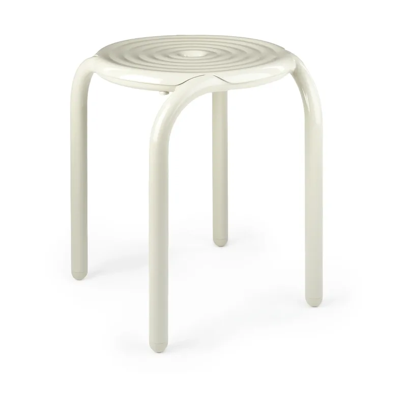 Groove Hocker 45 cm Putty von Tom Dixon – Produktfoto