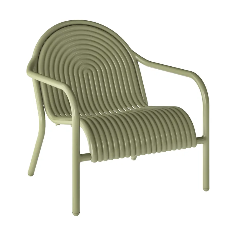 Groove lounge chair Moss von Tom Dixon – Produktfoto