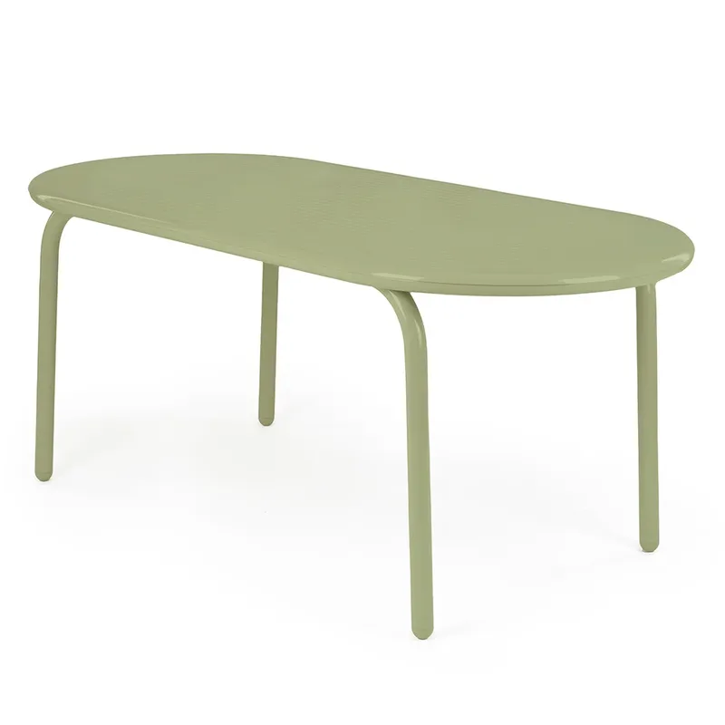 Groove Obround Tisch Moss von Tom Dixon – Produktfoto
