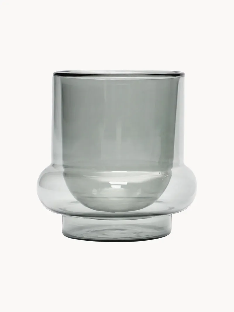 Handgemaakte koffiemokken Bump van borosilicaatglas, 2-delig von Tom Dixon – Produktfoto