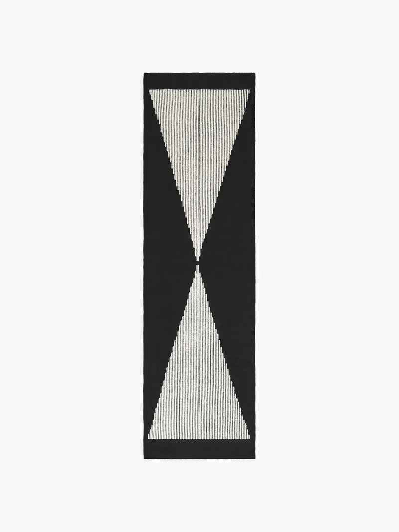Handgemaakte laagpolige wollen loper Wedge de Tom Dixon – photo du produit