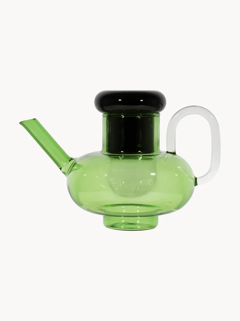 Handgemaakte theepot Bump van borosilicaatglas, 1 L by Tom Dixon – product photo