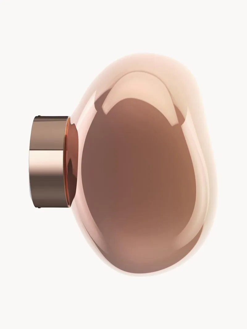 Kleine dimbare LED wandlamp/plafondlamp Melt de Tom Dixon – photo du produit