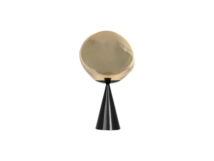 Lampe de table Melt - Or - Polycarbonate soufflé - Designer Tom Dixon de Tom Dixon – photo du produit