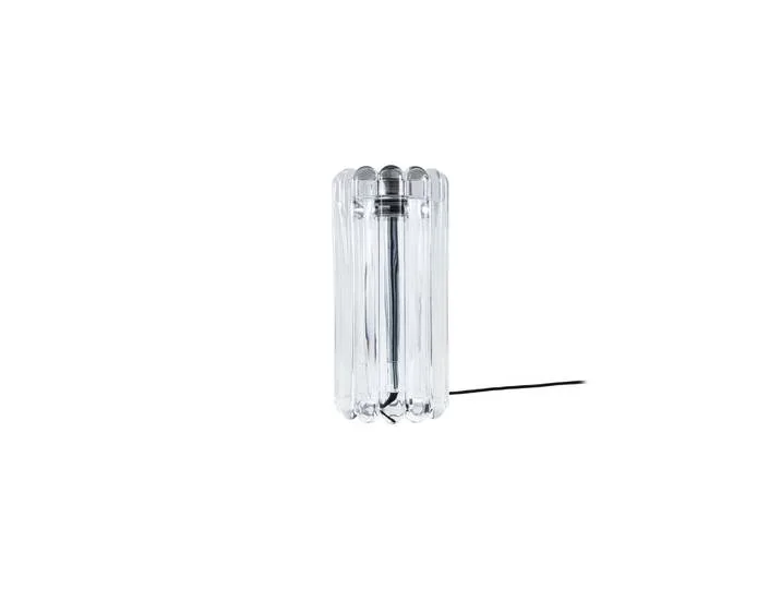 Lampe de table Press - Transparent - Verre pressé - Designer Tom Dixon de Tom Dixon – photo du produit