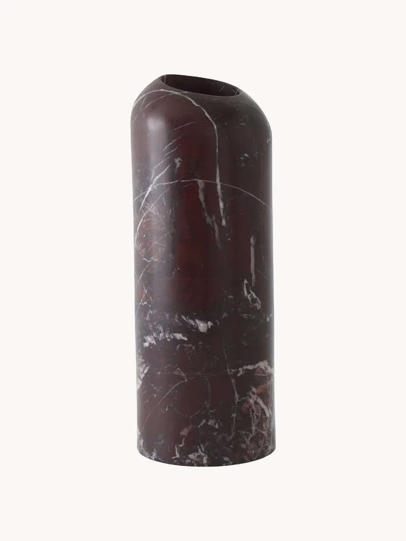 Marmeren vaas Boulder, H 30 cm van Tom Dixon – productfoto