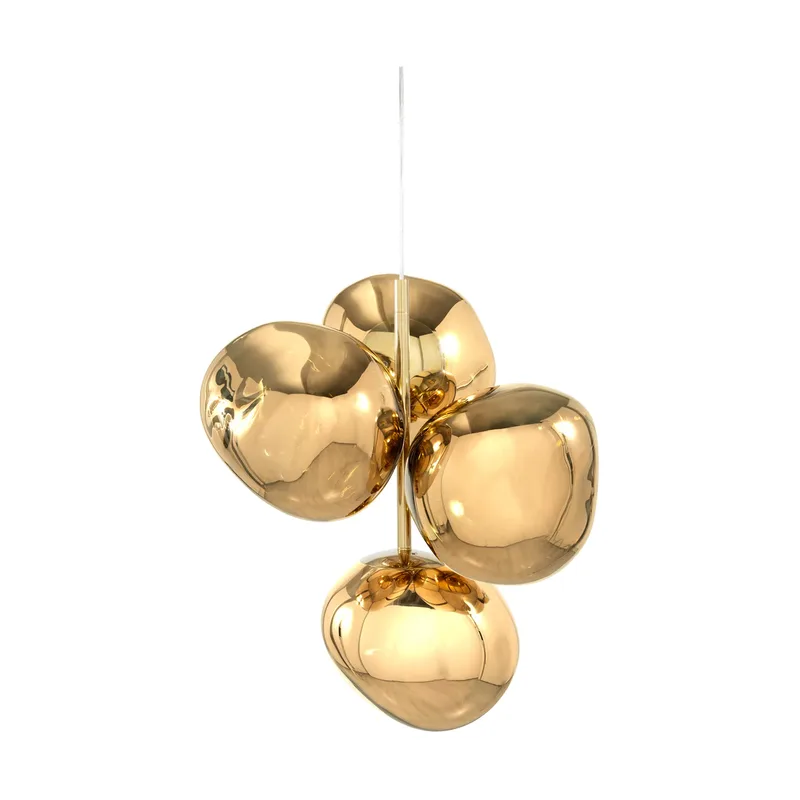 Melt Chandelier mini Kronleuchter LED 63,4 cm Gold by Tom Dixon – product photo