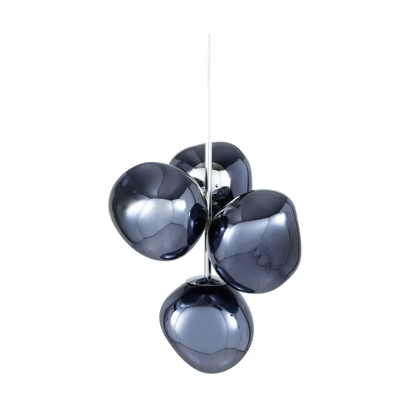 Melt Chandelier mini Kronleuchter LED 63,4 cm Smoke fra Tom Dixon – produktbillede