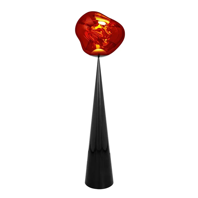Melt Cone Fat Stehlampe Copper LED von Tom Dixon – Produktfoto