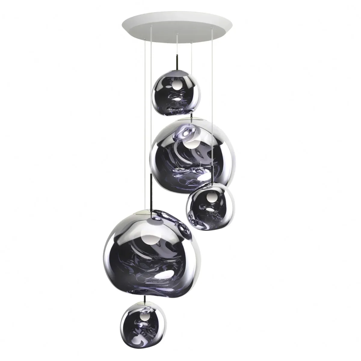 Melt Large Round Hanglamp van Tom Dixon – productfoto
