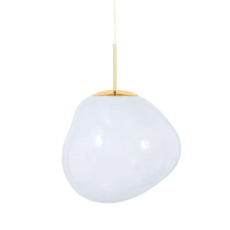 Melt Pendant Mini Opal/Gold LED von Tom Dixon – Produktfoto