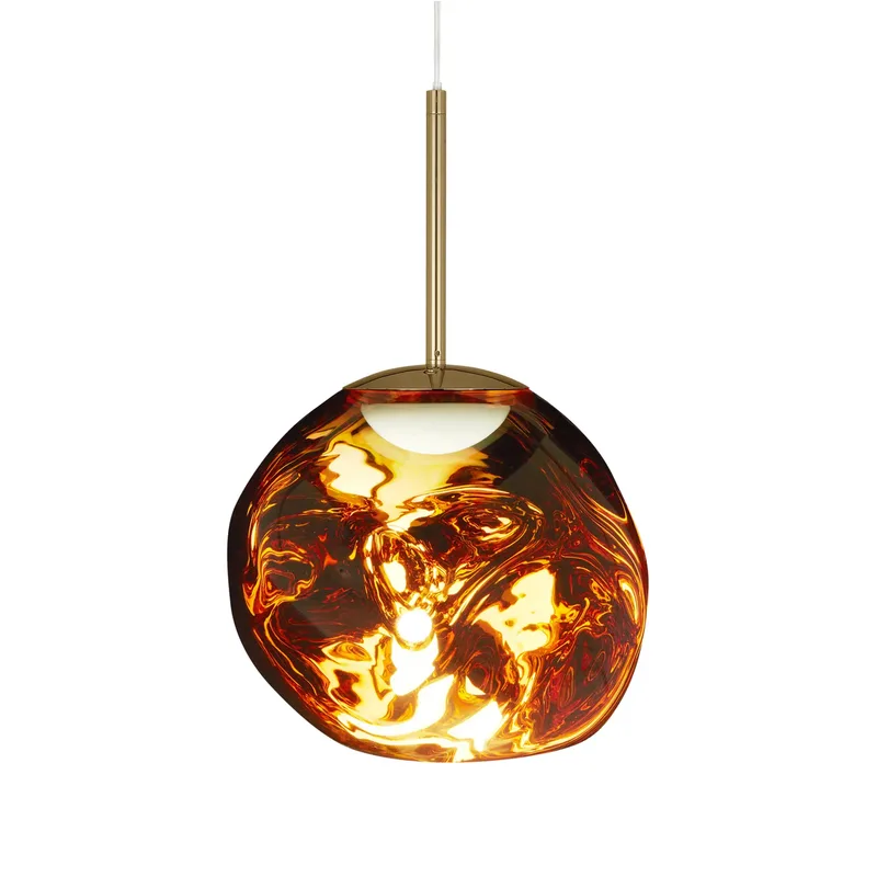 Melt Pendelleuchte mini LED Gold von Tom Dixon – Produktfoto
