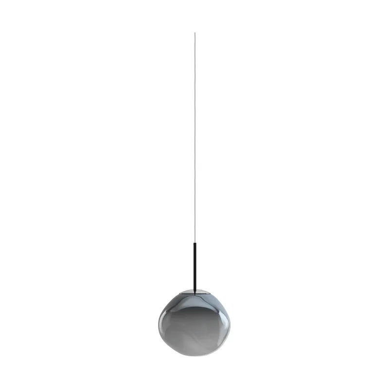 Melt Pendelleuchte mini LED Nickel de Tom Dixon – photo du produit