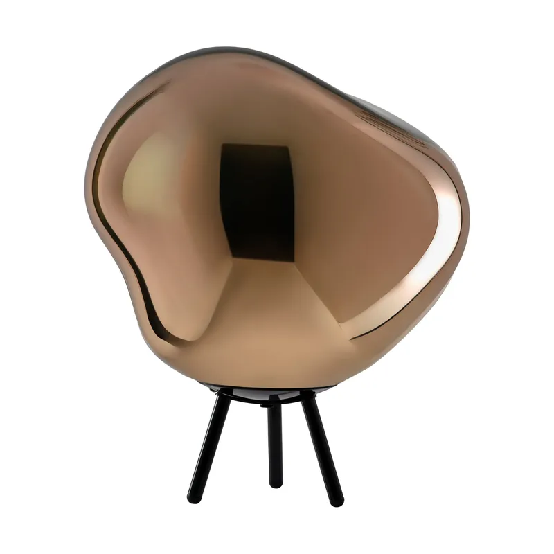 Melt Portable LED Large Stehleuchte Gold von Tom Dixon – Produktfoto