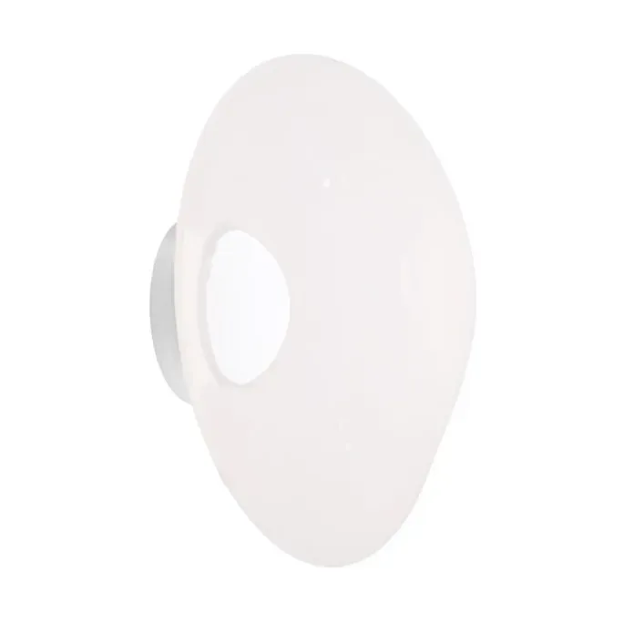 Melt Surface LED Wandleuchte Opal-silver von Tom Dixon – Produktfoto