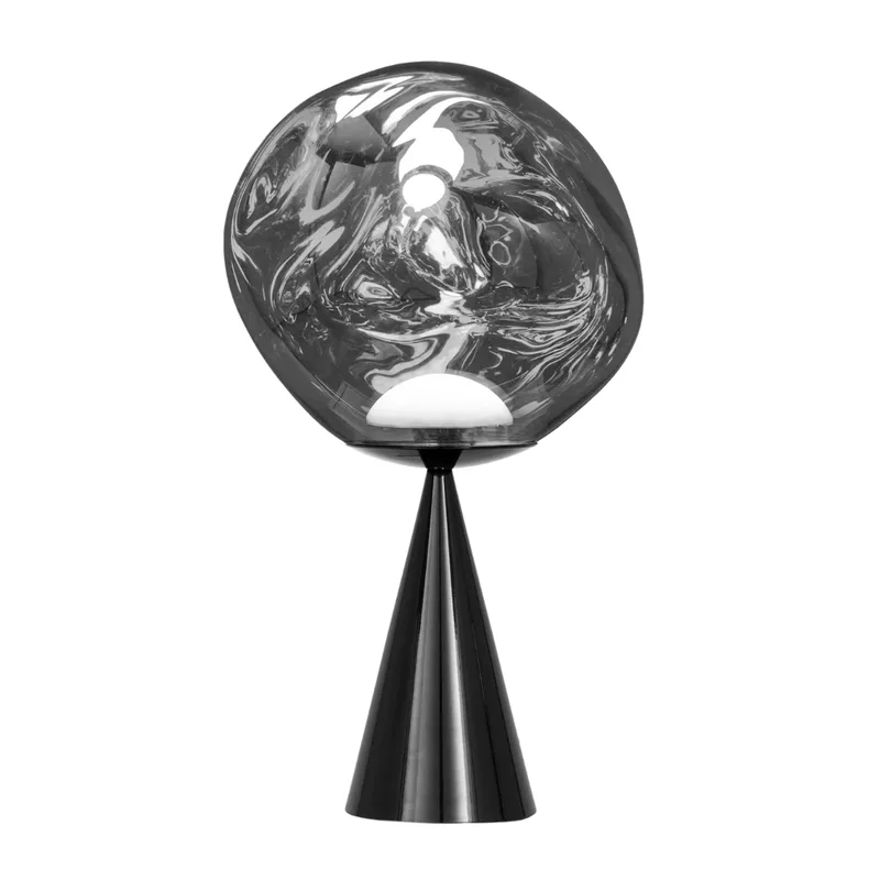 MeltTischlampe Silver LED von Tom Dixon – Produktfoto
