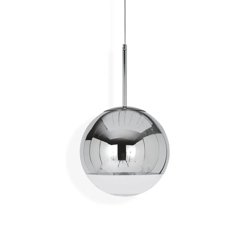 Mirror Ball Pendelleuchte LED Ø25cm Chrome de Tom Dixon – photo du produit