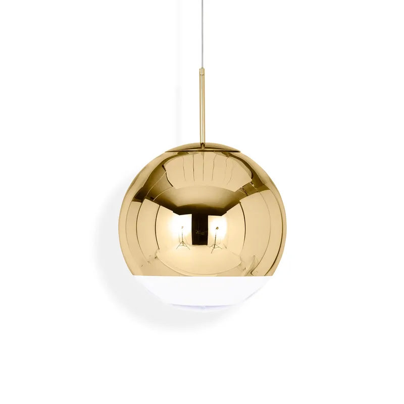Mirror Ball Pendelleuchte LED Ø40cm Gold by Tom Dixon – product photo