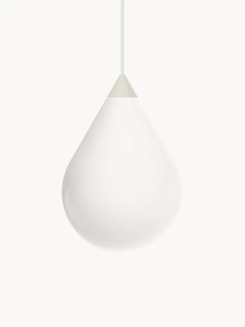 Mondgeblazen dimbare hanglamp Flare van Tom Dixon – productfoto