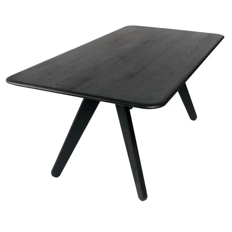 Platte Esstisch 200 cm schwarz van Tom Dixon – productfoto