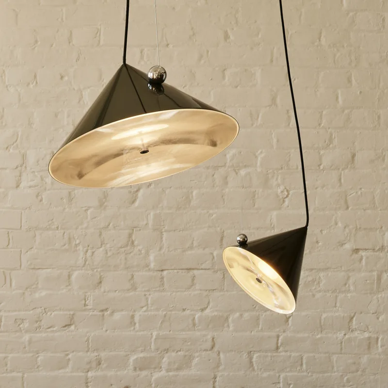 Pose LED hanglamp, groen Ø 25 cm staal dimbaar - Tom Dixon - Woonkamer - Designer - Metaal - 1 lamp by Tom Dixon – product photo