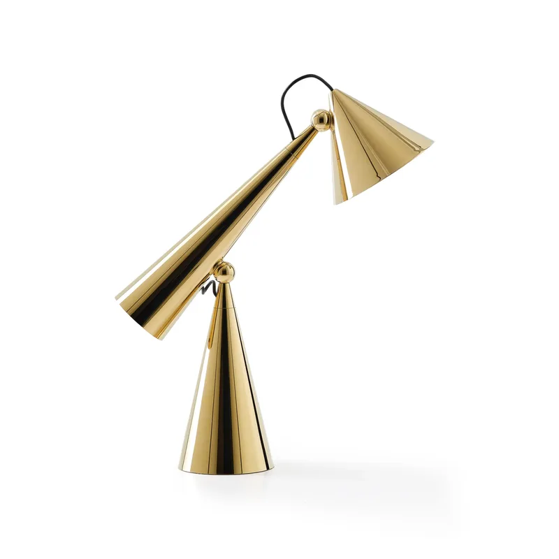 Pose Task LED Tischlampe Gold von Tom Dixon – Produktfoto