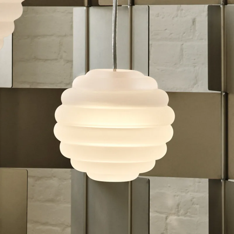 Press Sphere Mini LED hanglamp mat 15 cm - Tom Dixon - Woonkamer - Designer - Glas - Met lampenkap by Tom Dixon – product photo