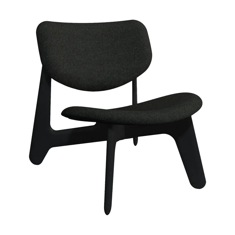 Slab Loungesessel gepolsterter Sitz Natural brushed oak-Hallingdal 0180 CMHR von Tom Dixon – Produktfoto