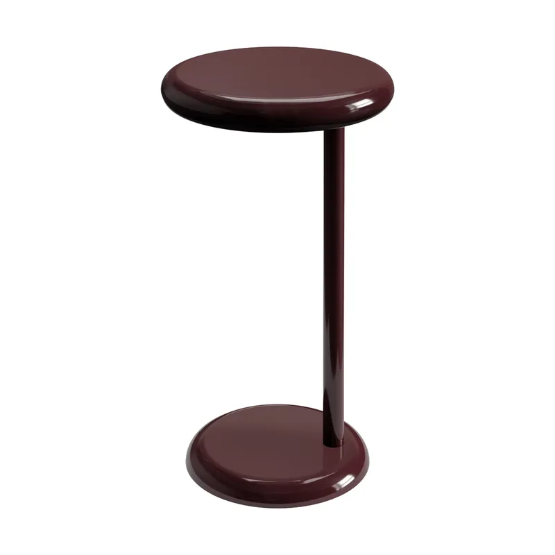 Spot Beistelltisch Burgunderrot, Ø55x33 cm von Tom Dixon – Produktfoto
