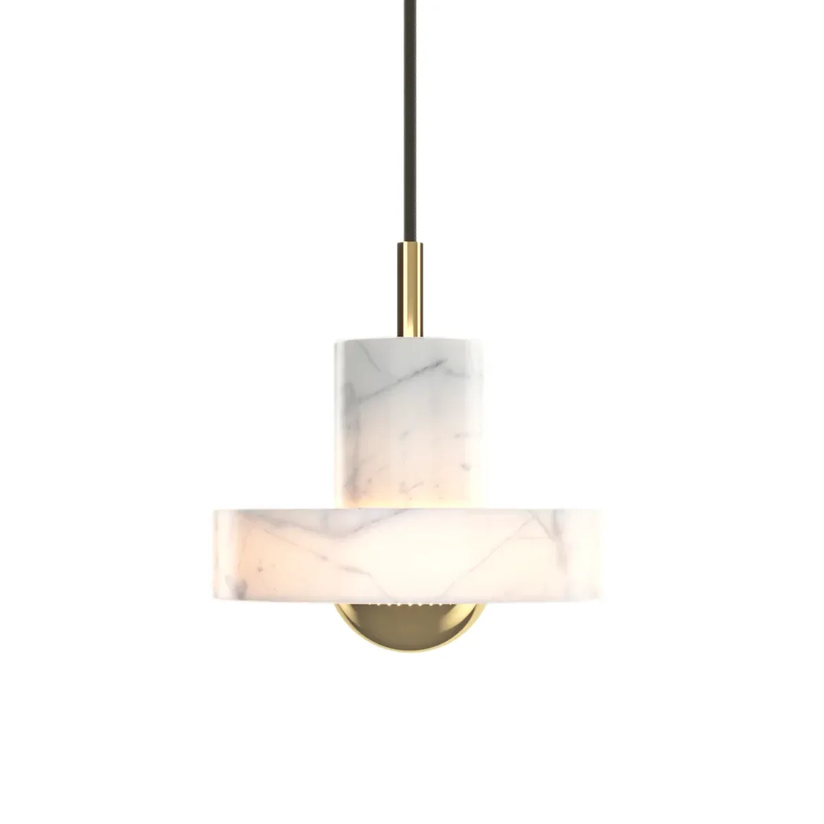 Stone hanglamp Wit von Tom Dixon – Produktfoto