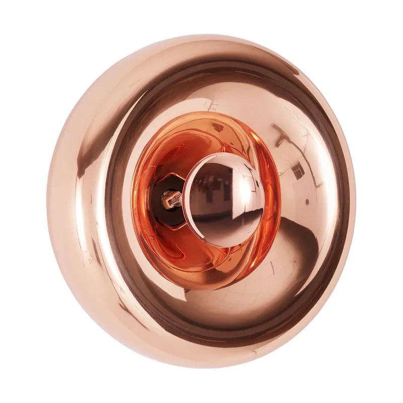 Void Surface Wandleuchte LED Ø30 cm Copper von Tom Dixon – Produktfoto