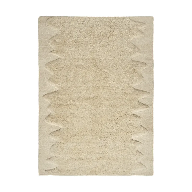Wobble Teppich Natural, 200x300 cm von Tom Dixon – Produktfoto