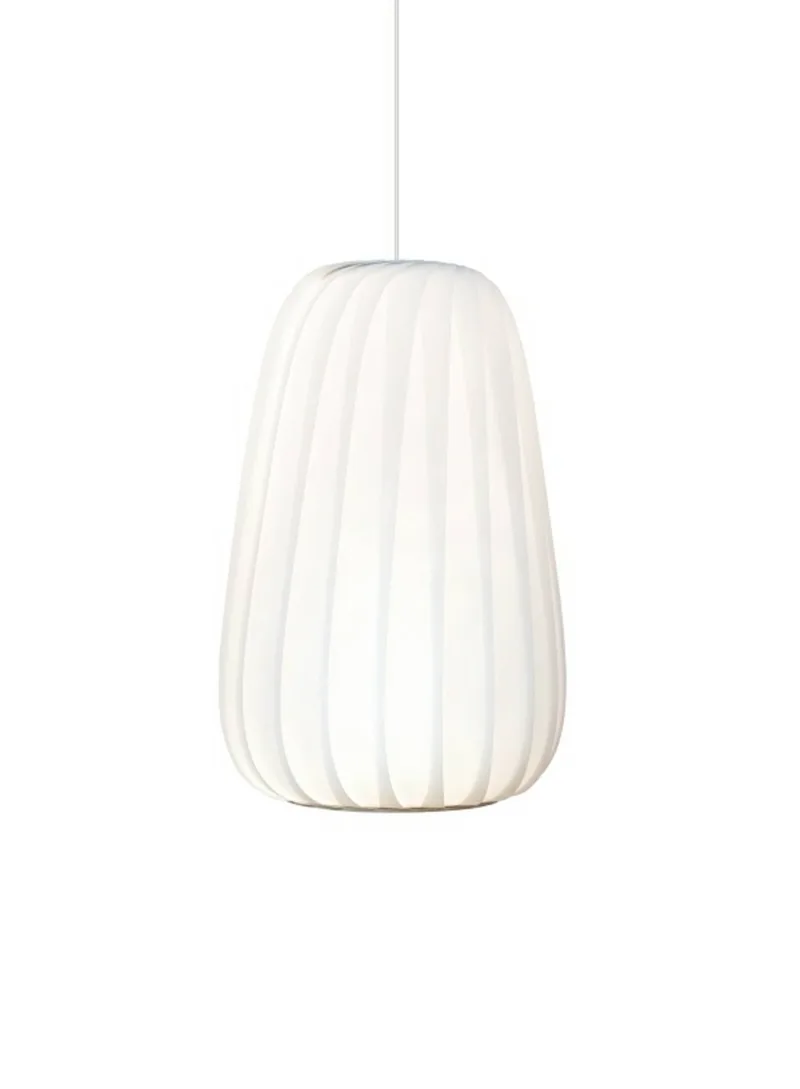 hanglamp ST906, 42 cm, papier, E27 by Tom Rossau in White – product photo