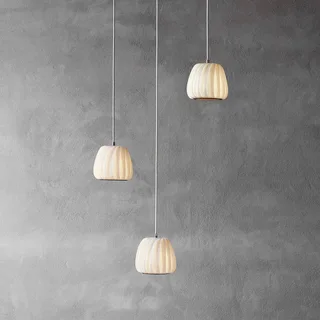 hanglamp ST906 Mini, 17 cm, papier, E27 från Tom Rossau i Vit – produktbild 2 av 3