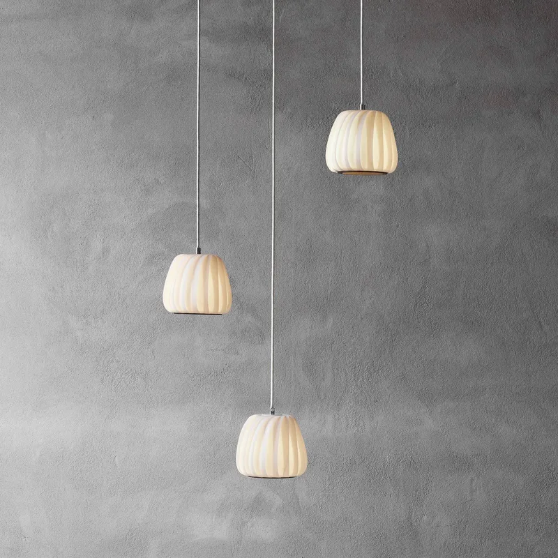 hanglamp ST906 Mini, 17 cm, papier, E27 från Tom Rossau i Vit – produktbild 2 av 3