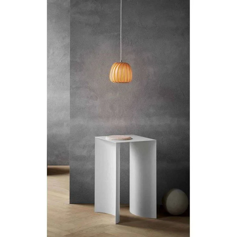 hanglamp ST906 Mini, berkenhout, 17 cm, hout, E27 fra Tom Rossau i Licht hout – produktbillede 2 af 3