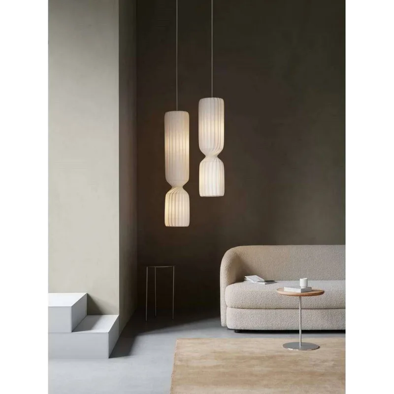 hanglamp TR41, 100 cm, kunststof, E27 by Tom Rossau in White – product photo 2 of 4