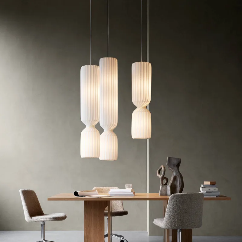 hanglamp TR41, 100 cm, kunststof, E27 by Tom Rossau in White – product photo 4 of 4