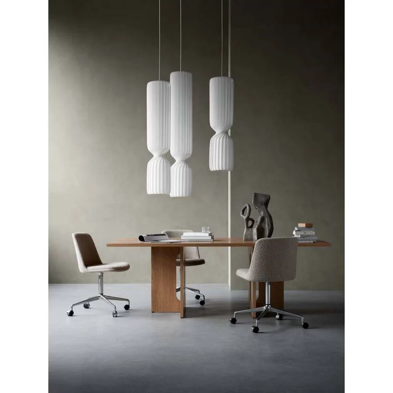 hanglamp TR41, 120 cm, kunststof, E27 van Tom Rossau in Wit – productfoto 2 van 4