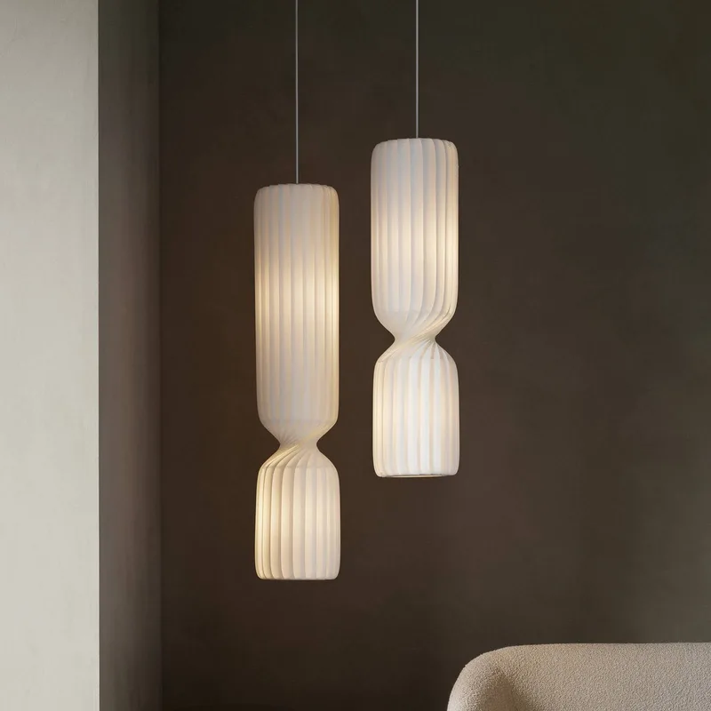 hanglamp TR41, 120 cm, kunststof, E27 van Tom Rossau in Wit – productfoto 4 van 4