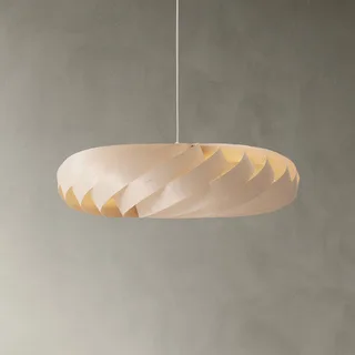 hanglamp TR5, Ø 100 cm, naturel, berkenhout by Tom Rossau in Licht hout – product photo 1 of 2