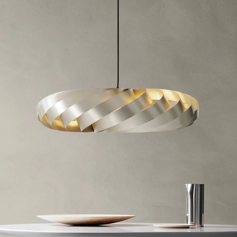 hanglamp TR5, Ø 80 cm, aluminium by Tom Rossau in Gold – product photo