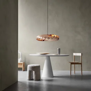 hanglamp TR5, Ø 80 cm, aluminium van Tom Rossau in Koper – productfoto 2 van 2