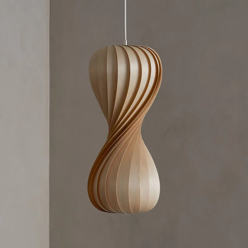 hanglamp TR7, berkenhout, 55 cm hoog, E27 by Tom Rossau in Berk – product photo 2 of 2