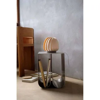 tafellamp ST906 Mini, berkenhout, 19 cm, hout, E27 fra Tom Rossau i Licht hout – produktbillede 2 af 5