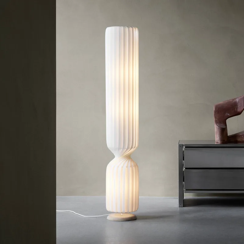 vloerlamp TR41, kunststof, 147 cm, E27 by Tom Rossau in White – product photo 2 of 2