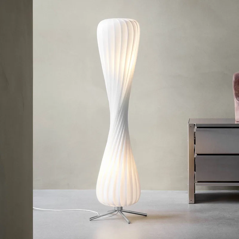 vloerlamp TR7, kunststof (PC), 117 cm hoog, E27 från Tom Rossau i Vit – produktbild 2 av 2