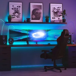 Dots LED lichtketting RGB, IP44, 10m by Twinkly in Black – product photo 3 of 5